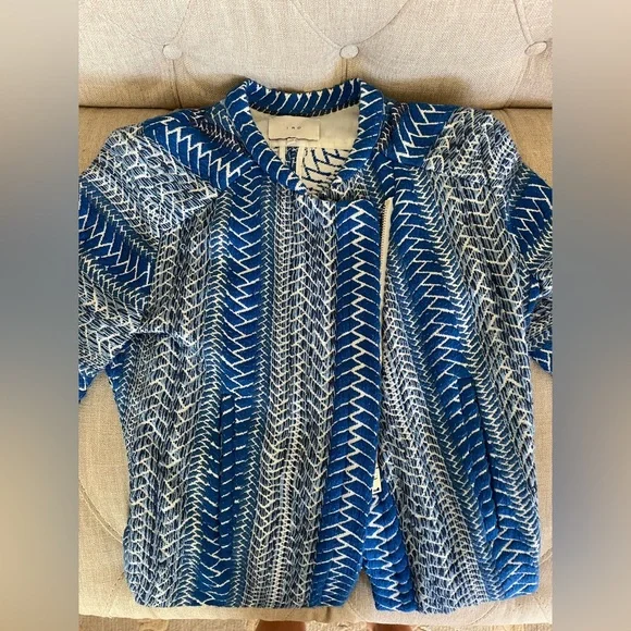 IRO “Osaka” Embroidered Jacket - Size 38 (M) US 6 - Excellent Condition